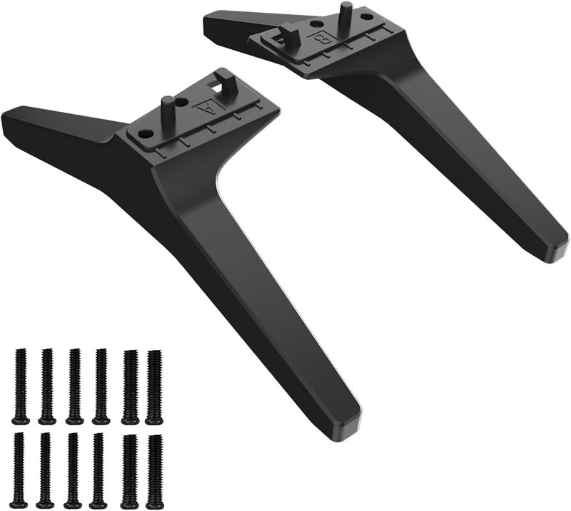 Maozhren Stand for LG TV Legs, Only for LG TV Stand 55UK6500 55UJ6300 55UK6300 55UM6900 55UK6090PUA 55UN7300 55LJ550M 50UK6300 50UJ6300 50UK6500 50UK6090 50UM7300 49UJ6300 Only for Models We List - Image 1